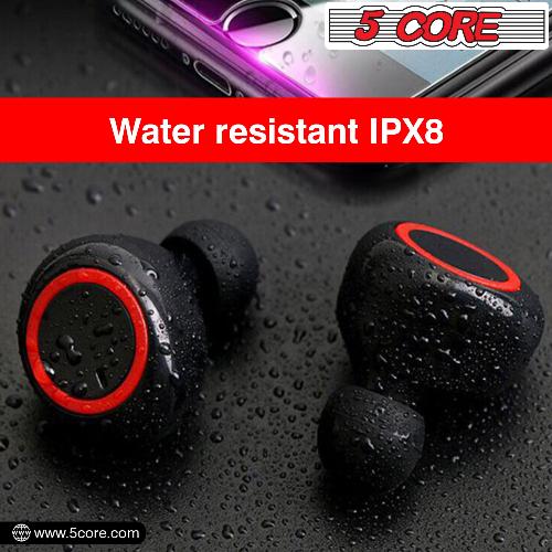 True Wireless Bluetooth Earbuds with 32-Hour Playtime, Active Noise Cancellation, and IPX8 Waterproof Rating | Wireless Earbuds for Crystal-Clear Sound and Comfortable Fit