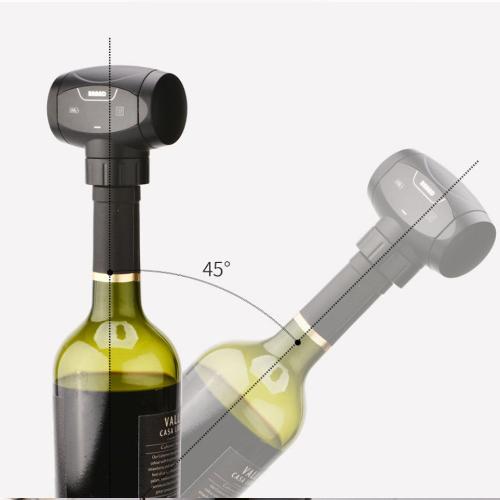 Auto Vacuum Wine Saver Cap - Electronically Seals and Preserves Wine for Long-Lasting Freshness