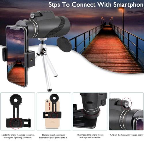 HD Monocular with Tripod for Smartphones