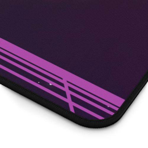 Large Pink Gaming Mouse Pad - 4mm Thick Neoprene with Anti-Slip Backing