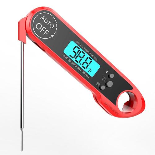 Digital Kitchen Thermometer - Electronic Food Probe for Cooking and BBQ