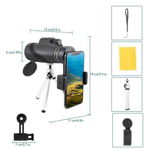 HD Monocular with Tripod for Smartphones