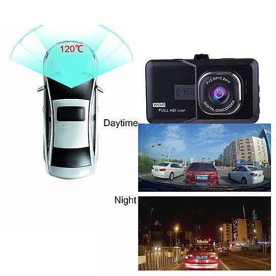 1080P Black Box Dash Cam with G-Sensor and Loop Recording - High-Definition Car Camera