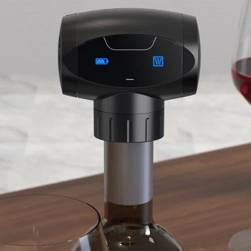 Auto Vacuum Wine Saver Cap - Electronically Seals and Preserves Wine for Long-Lasting Freshness