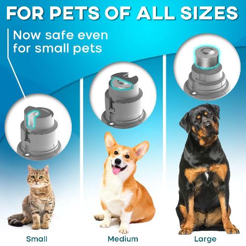 Rechargeable Dog Nail Grinder with LED Light - Quiet and Safe Pet Nail Trimmer