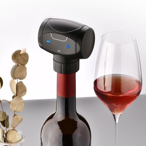 Auto Vacuum Wine Saver Cap - Electronically Seals and Preserves Wine for Long-Lasting Freshness