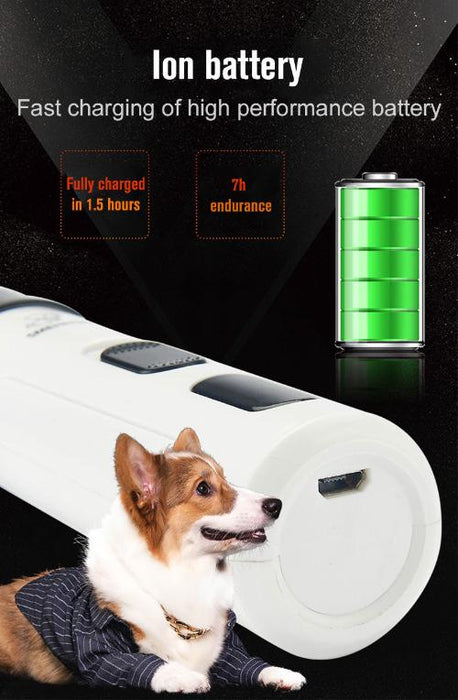 Rechargeable Cordless Pet Nail Trimmers with Quiet Precision Grinding – Safe and Easy for All Pet Sizes