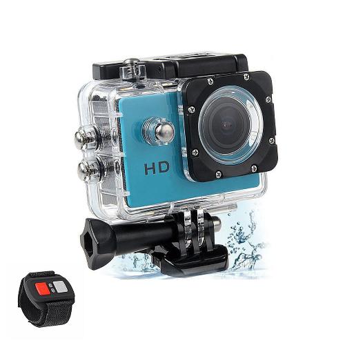 Ultra HD 4K Action Camera - Waterproof, Shockproof, and Dustproof with WiFi and 16MP Wide-Angle Lens