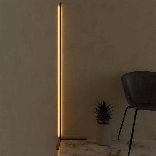 Lamp Depot Corner Floor Lamp – Minimalist LED with Remote Control, 16+ Million Colors, and 300+ Effects