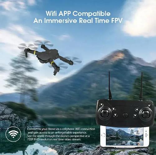 Foldable 4K HD Quadcopter Drone with 720P & 1080P Camera