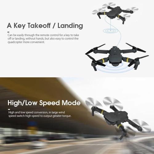 Foldable 4K HD Quadcopter Drone with 720P & 1080P Camera