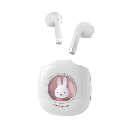 Bluetooth Wireless Earbuds Headset with Microphone | Cute In-Ear Headphones for Mobile and Office Use