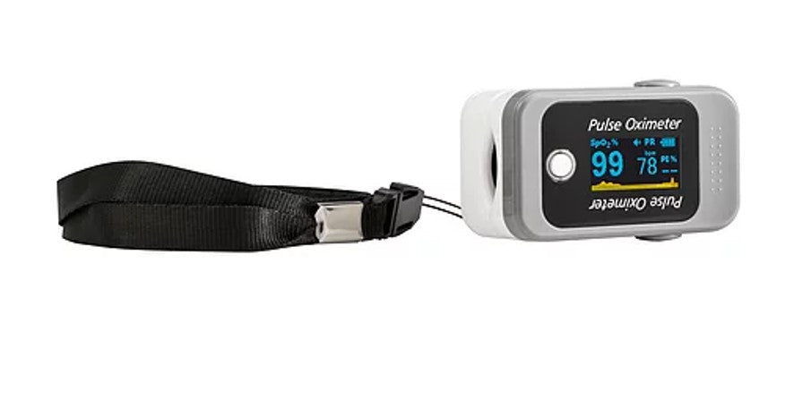 Avo+ Digital Fingertip Pulse Oximeter with LED Display - Accurate Blood Oxygen and Heart Rate Monitoring