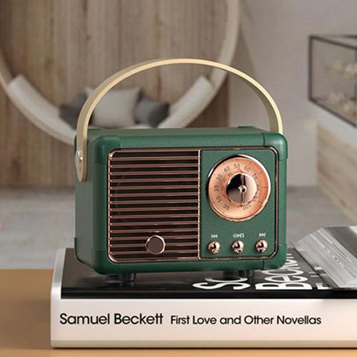 Bluetooth Retro Speaker with FM Radio