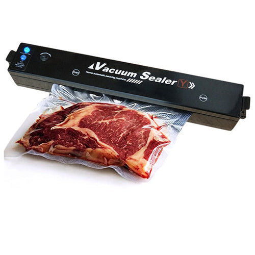 Compact Vacuum Sealer Machine for Food Preservation - Anti-Bacteria, Moisture-Proof, Easy One-Touch Operation