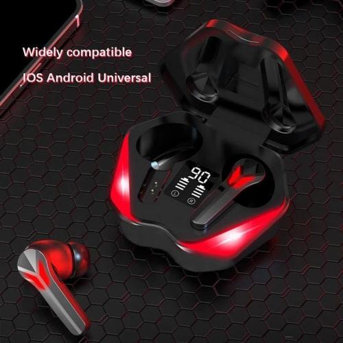 Red Flame True Wireless Bluetooth Earbuds – High-Performance Noise Cancelling Earphones with Secure Fit