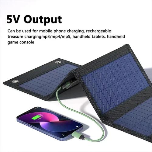 Portable Solar Panel 80W - High-Efficiency, Foldable, and Weather-Resistant for On-the-Go Charging