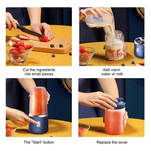 Twin Gear Portable Juice Blender