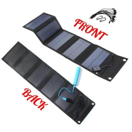 Portable Solar Panel 80W - High-Efficiency, Foldable, and Weather-Resistant for On-the-Go Charging