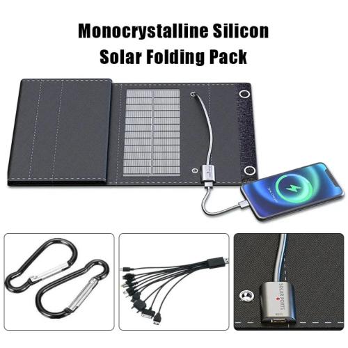 Portable Solar Panel 80W - High-Efficiency, Foldable, and Weather-Resistant for On-the-Go Charging