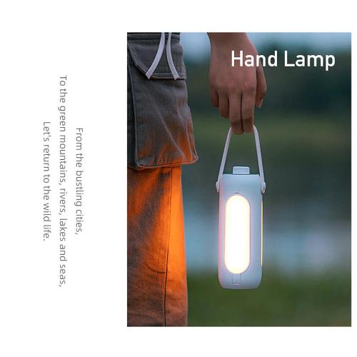 Portable LED Light USB Rechargeable Outdoor Folding Lamp Waterproof