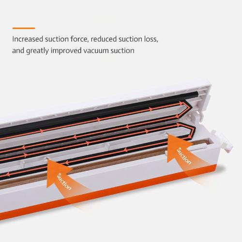 Compact Vacuum Sealer Machine for Food Preservation - Anti-Bacteria, Moisture-Proof, Easy One-Touch Operation