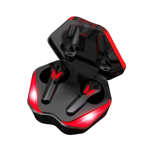 Red Flame True Wireless Bluetooth Earbuds – High-Performance Noise Cancelling Earphones with Secure Fit