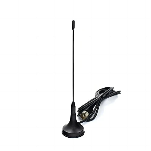 HD Indoor Amplified Digital TV Antenna - 200 Mile Range, High Gain, DAB Compatible