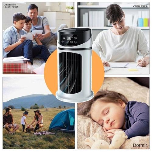 3-in-1 Mini Portable Water Air Cooling Fan – Blowing, Cooling, and Humidifying Functions with USB Power