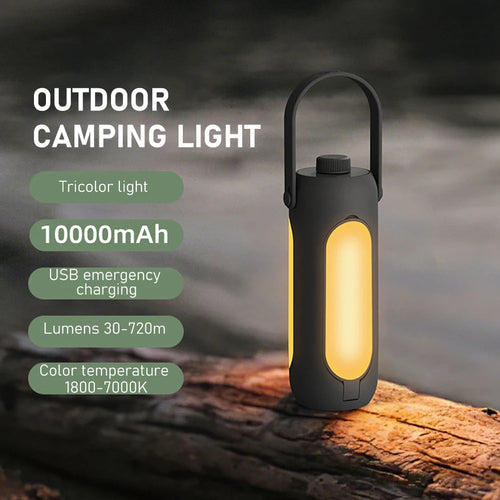 Portable LED Light USB Rechargeable Outdoor Folding Lamp Waterproof