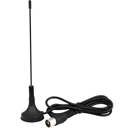 HD Indoor Amplified Digital TV Antenna - 200 Mile Range, High Gain, DAB Compatible