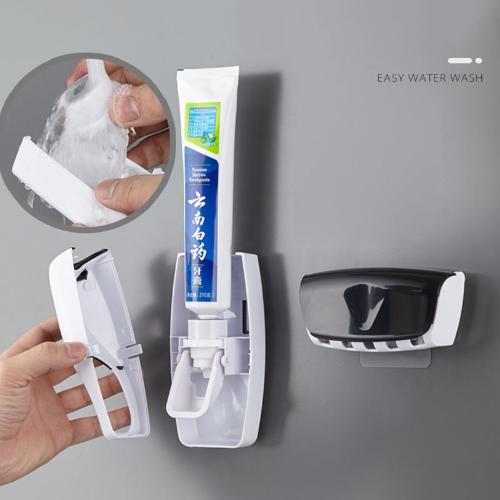 Automatic Toothpaste Dispenser - Wall-Mounted Suction Design