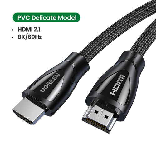 High-Speed HDMI 2.1 Cable - 8K HDMI Male to Male, CE/FCC/RoHS Certified