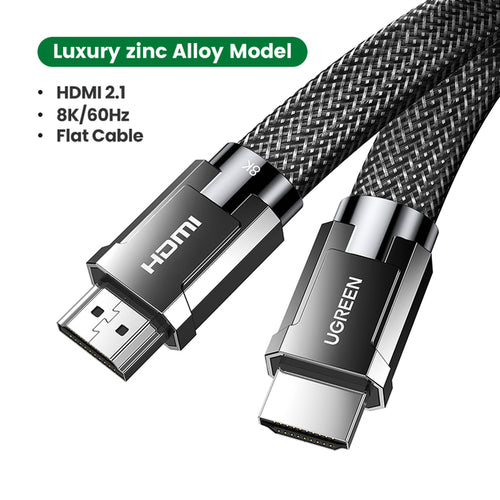 High-Speed HDMI 2.1 Cable - 8K HDMI Male to Male, CE/FCC/RoHS Certified