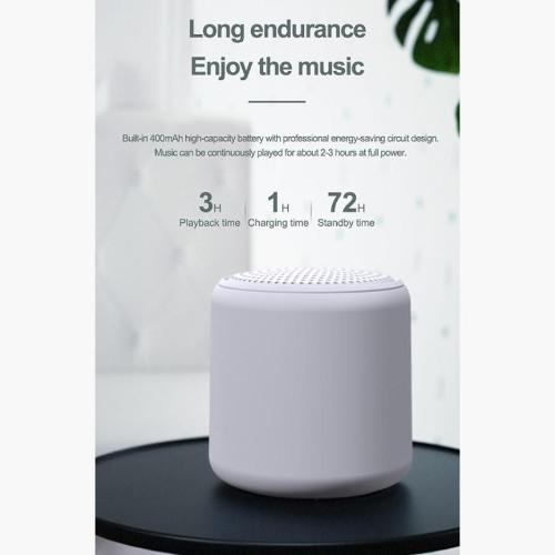 Compact Bluetooth Speaker with 360° Sound