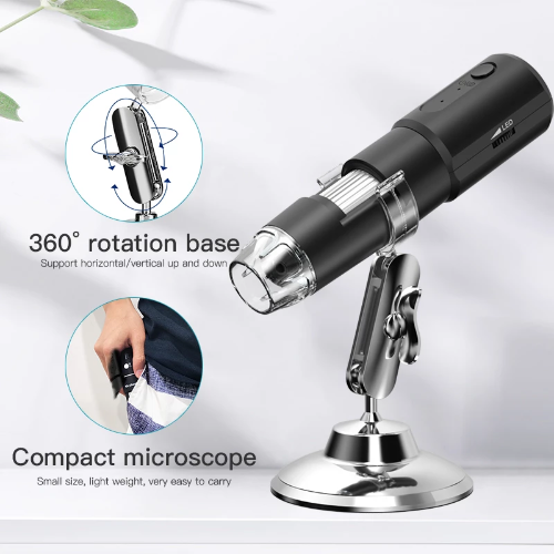 1000X Digital WiFi Microscope Portable Magnifier Camera for Android and iOS