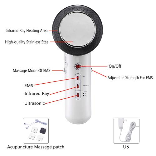 Body Sculpting and Facial Lift Ultrasound Massager