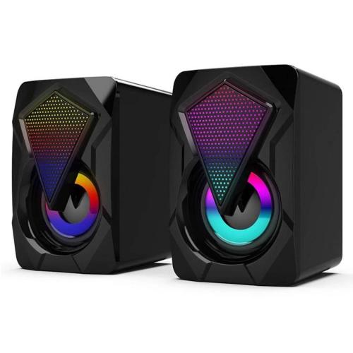 RGB Computer Gaming Speakers – Dynamic LED Lighting