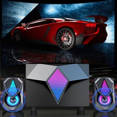 RGB Computer Gaming Speakers – Dynamic LED Lighting