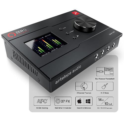 Antelope Audio Zen Q 14x10 USB Audio Interface - Professional Recording Interface