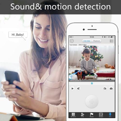 HD 1080P Mini Wireless IP Camera with WiFi – Covert Hidden Surveillance Camera