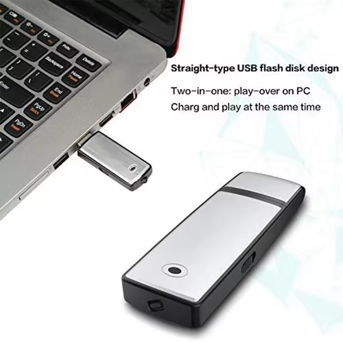 Portable USB Voice Recorder - Compact Audio Recording Device with Flash Memory