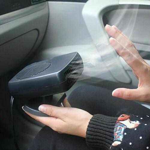 2-in-1 Car Heater and Windshield Defroster - Portable Auto Fan Heater for Quick Defrosting and Cooling