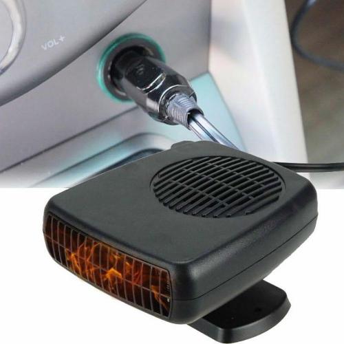 2-in-1 Car Heater and Windshield Defroster - Portable Auto Fan Heater for Quick Defrosting and Cooling