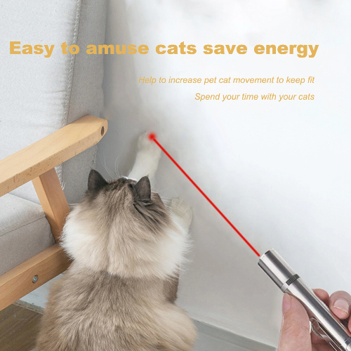 7-in-1 Interactive Cat Toy with Laser Pointer and USB Charging – Multifunctional Pet Plaything