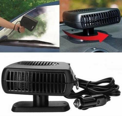 2-in-1 Car Heater and Windshield Defroster - Portable Auto Fan Heater for Quick Defrosting and Cooling