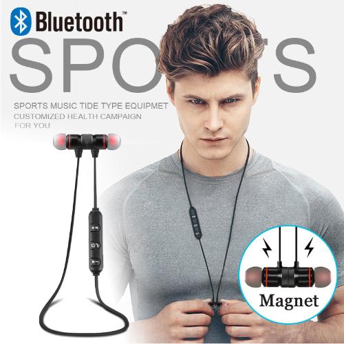 Bluetooth Headset with Magnetic Design