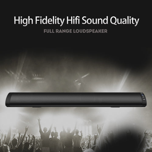 Bluetooth 5.0 Soundbar with Subwoofer for TV, PC, and Home Theater – Wireless Speaker System