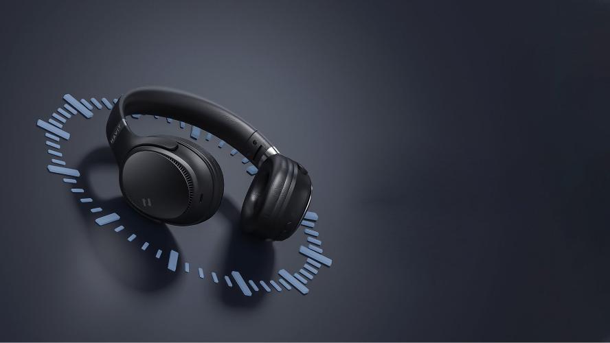 High-Performance Wireless Headphones with Bluetooth 5.3 and Noise Reduction