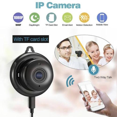 HD 1080P Mini Wireless IP Camera with WiFi – Covert Hidden Surveillance Camera